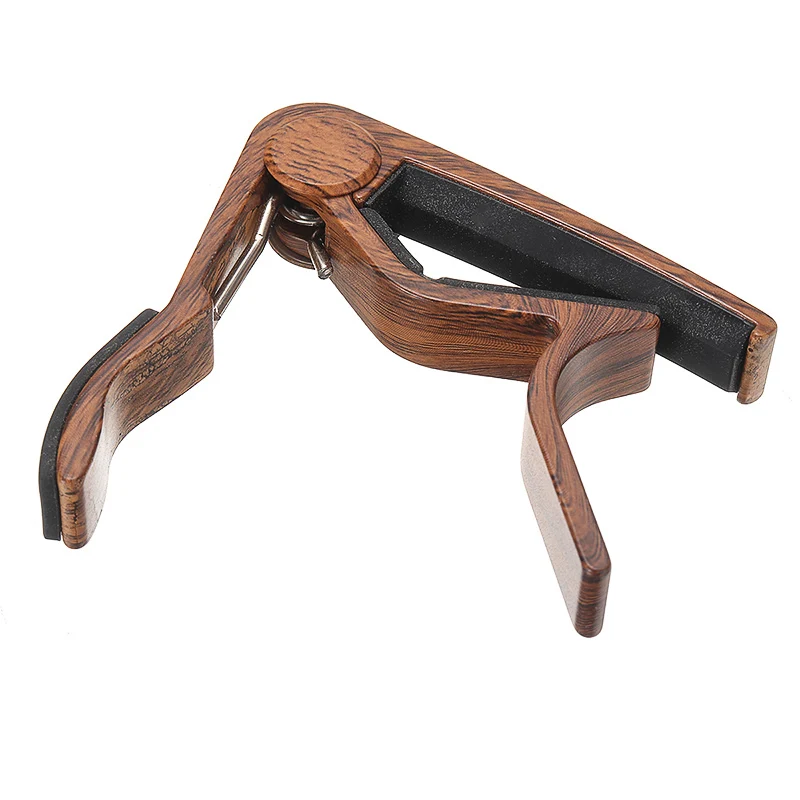 Деревянная Классическая акустическая электрогитара Capo быстросменный Зажим