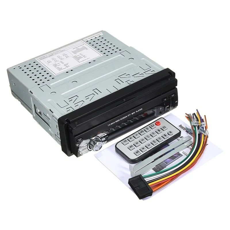 Автомагнитола Podofo автомагнитола 1 din с GPS Bluetooth стерео сенсорный экран 7 дюймов HD FM