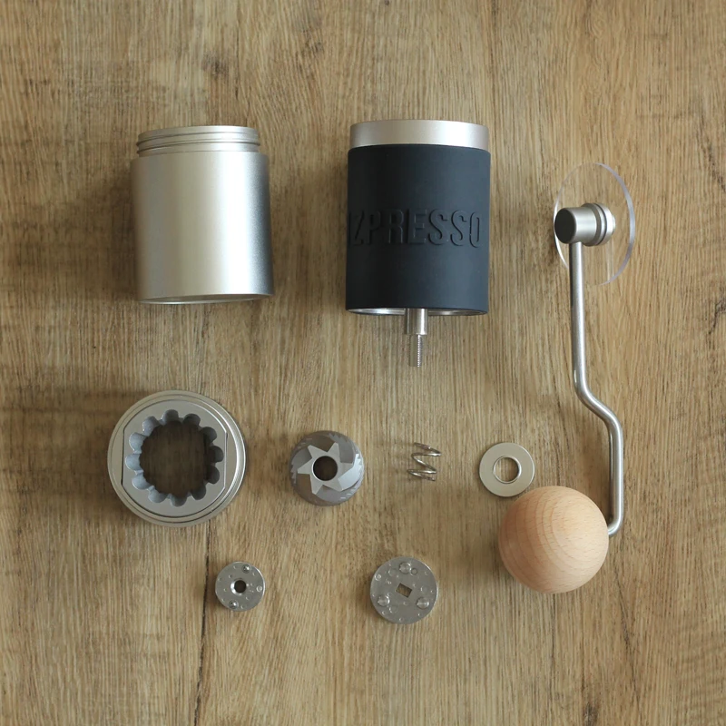 

1zpresso JX 48mm conical burr manual coffee mill portable coffee grinder stainless steel burr