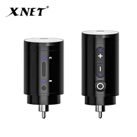 xnet g5 wireless tattoo battery power supply rca interface for rotary machine fount adapter fast chargering