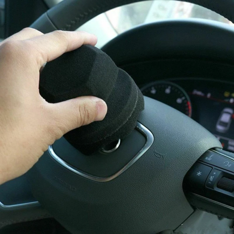 Моющая губка для автомобильных шин профессиональный аппликатор шестиугольный