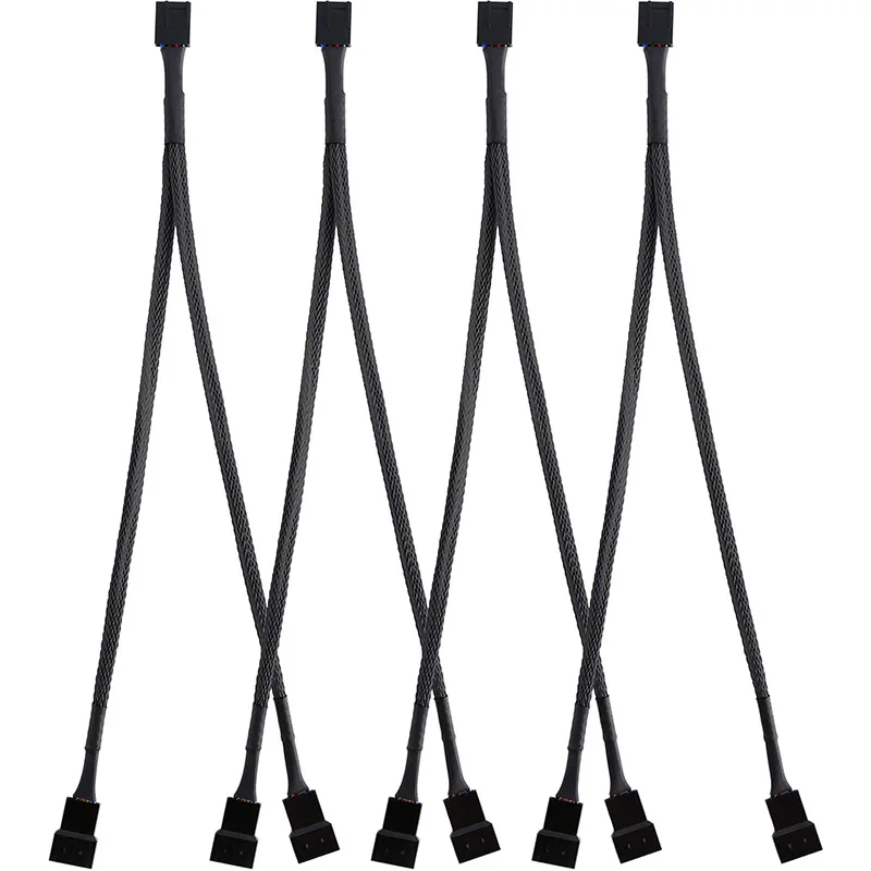 Разветвитель вентилятора-образный сплиттер PWM 4 шт. в упаковке | Компьютеры и офис