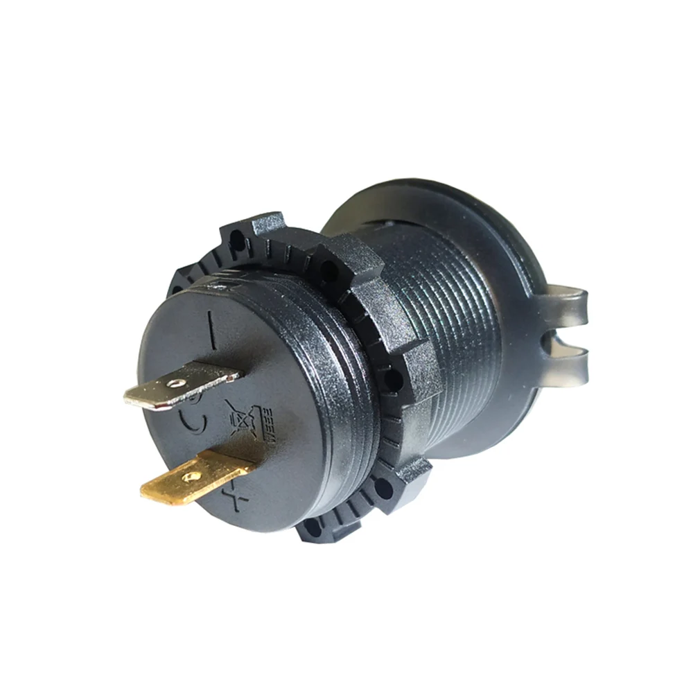 Светодиодный адаптер питания с двумя разъемами USB монитор напряжения сенсорным