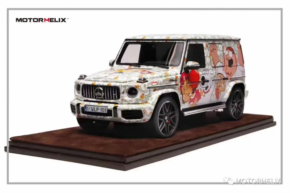Наклейка для мотоцикла 1:64 G63 Benz Mecedes family guys наклейка автомобиля полимерная модель