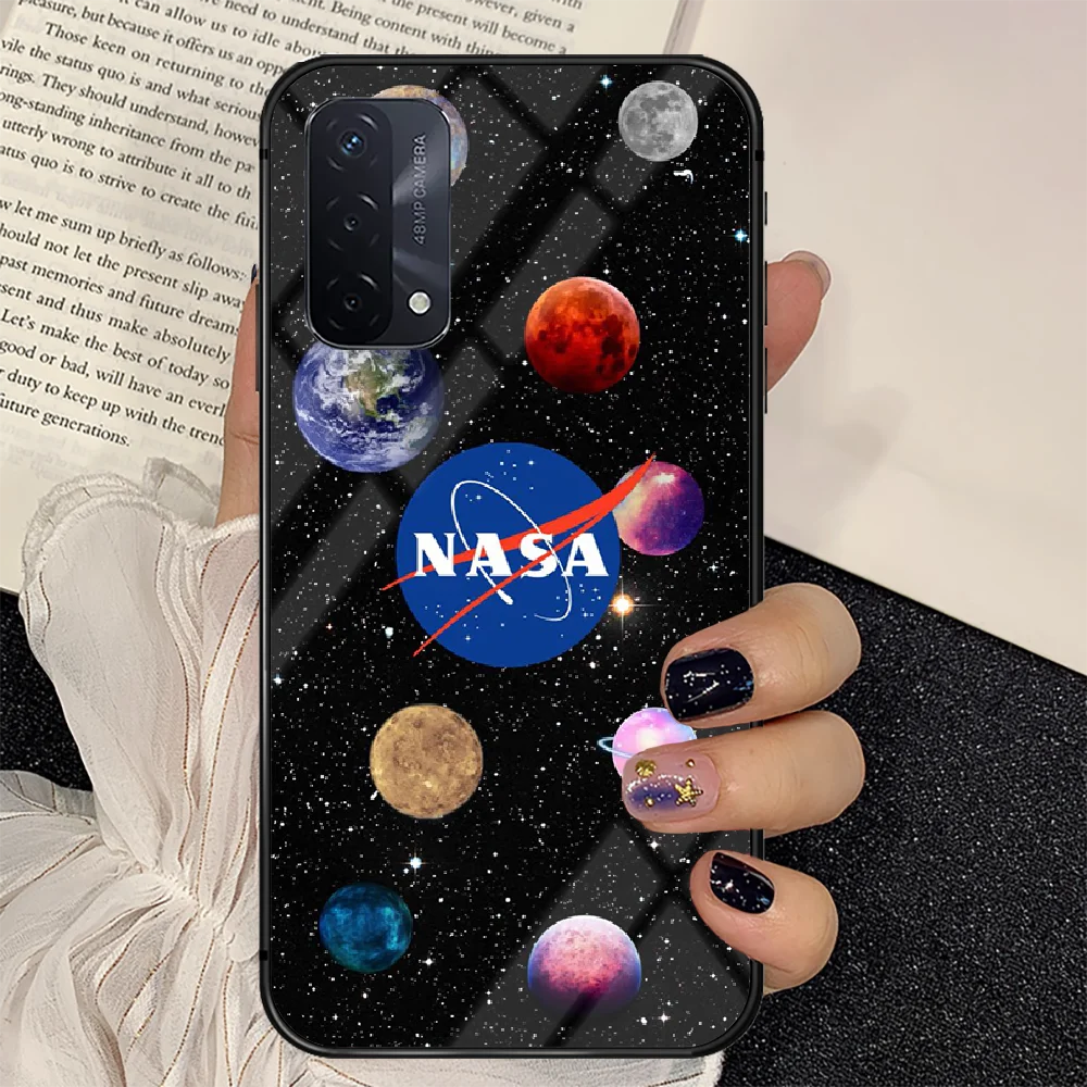 

American Nasas Phone Tempered Glass Case Cover For oppo realme find a x c xt gt 2 53 3 6 7 50 11 Pro lite 5g Prime Black Etui