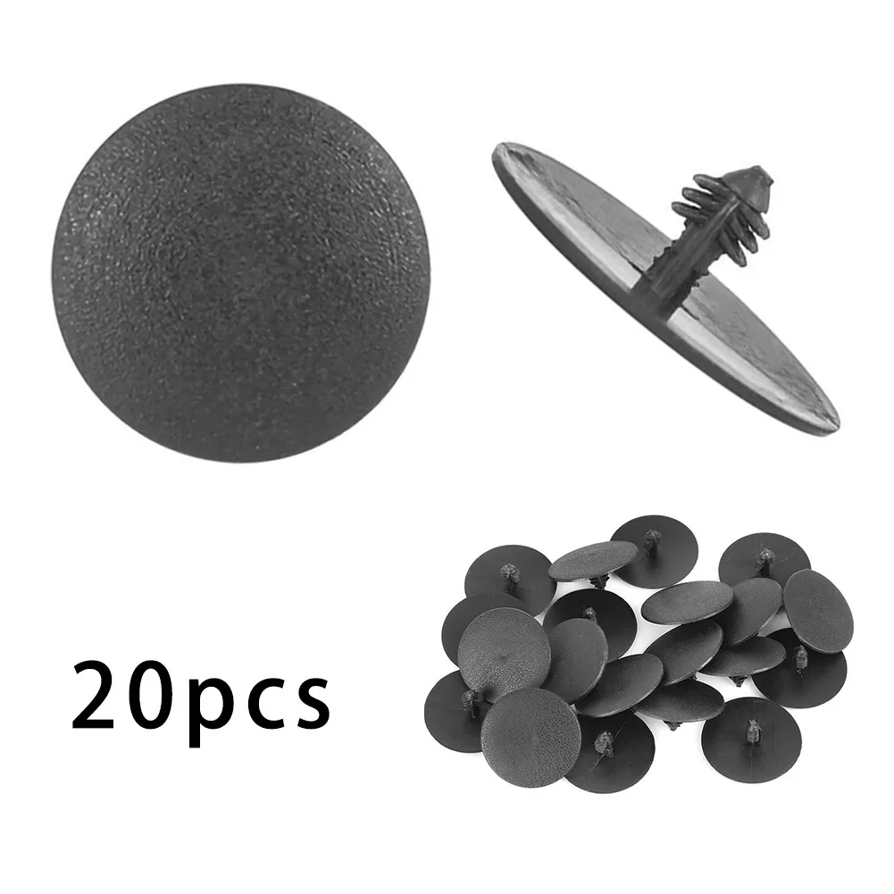 

Plastic Rivet Replacement Side Skirt Universal 20pcs/kit Accessories Black