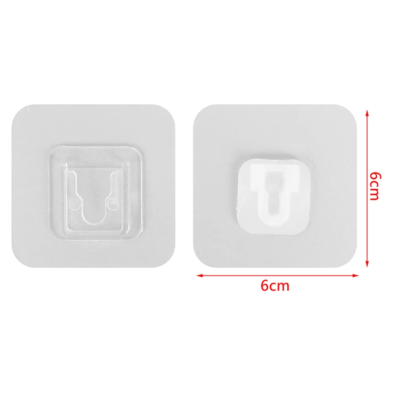 

Multi-Purpose Hooks Home Organization And Storage Shelf Strong Viscose Wall Hook No Punching