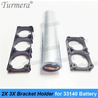 turmera 2x 3x bracket holder for 3 2v 33140 lifepo4 battery safety anti vibration plastic case assembled in batteries pack serie