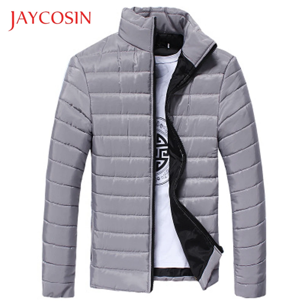 Теплое приталенное пальто JAYCOSIN на молнии с воротником-стойкой для мальчиков