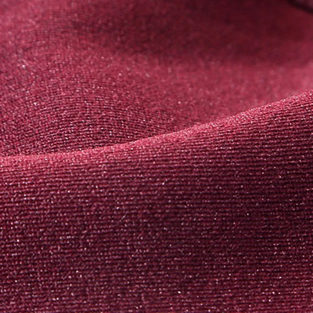 Женские зимние теплые модные однотонные брюки с высокой талией Сексуальные