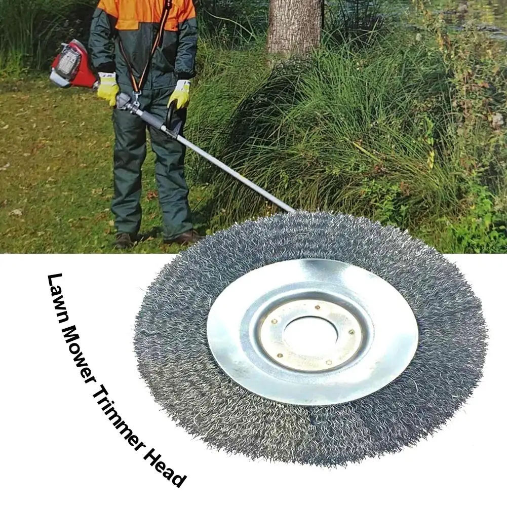 

Mower Brush Cutter Trimmer Head Weed Rust Removal Mower Accessory For Garden Lwan Courtyard Repair Tools Household
