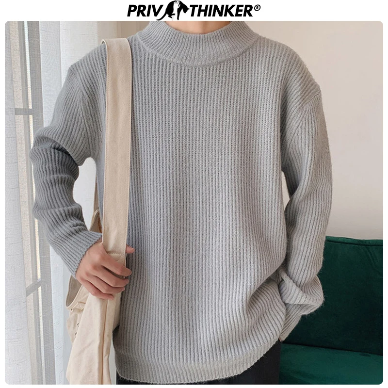 Privathinker 2020 осенний свитер 9 цветов мужские пуловеры топы повседневные вязаные
