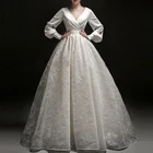 Новинка, белая кружевная формальная юбка макси в стиле ампир, плиссированная пышная Свадебная Юбка для свадьбы, шикарная вечерняя юбка в пол, изготовление на заказ