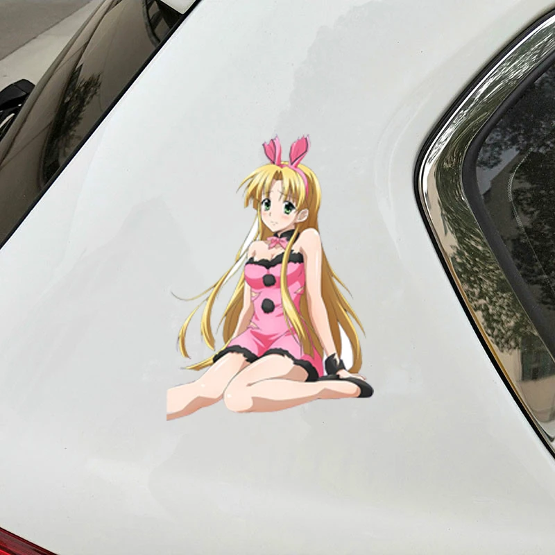 

Hot Car Styling Super Cartoon Beauty Girl High School DxD - Asia Argento Motorcycle Decal Vinyl Car Sticker Waterproof PVC