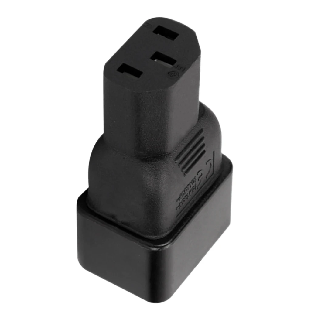 IEC 320 C20 3 контактный к C13 разъем питания конвертер адаптер|Аксессуары для батарей и