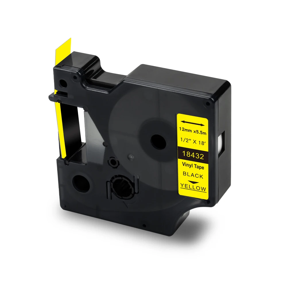 5PK 18431 этикетка для DYMO Rhino IND виниловые этикетки промышленные кассета 4200 5200 5000 6000