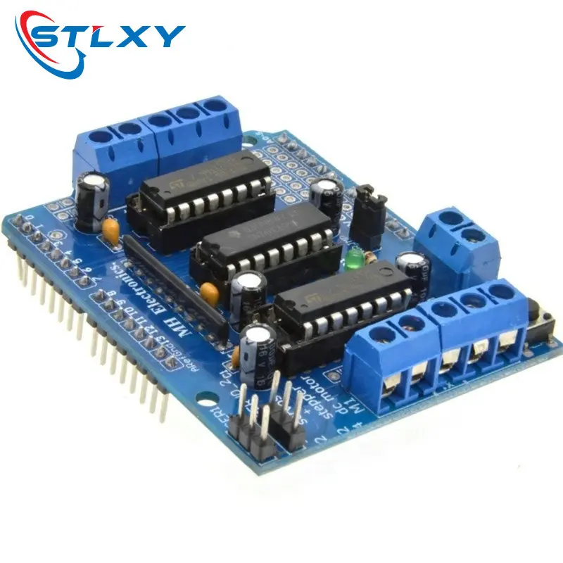 L293D двойной щит привода двигателя для arduino Duemilanove плата расширения управления
