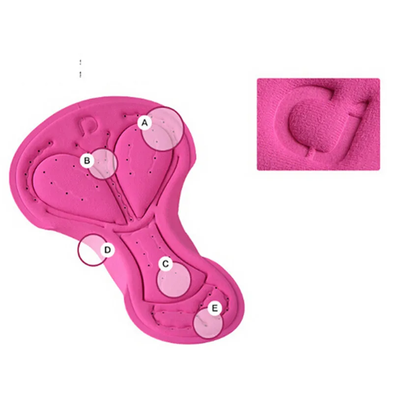 Женский велосипед CHEJI брюки черные гелевые 3D с подкладкой плотные размеры одежда