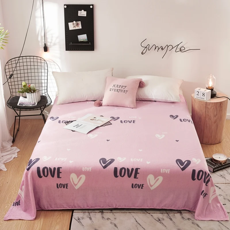 LREA плед одеяло S Коралловое Флисовое мягкий зима на диван кровать самолет