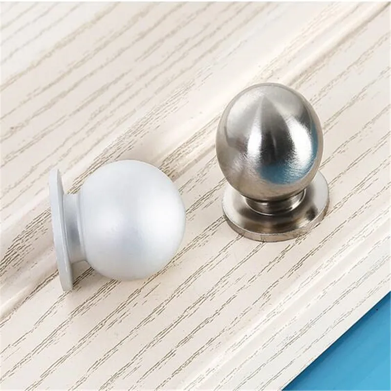 Мебельные ручки Алюминий сплав Кухня в сдержанном стиле шкаф c одним отверстием