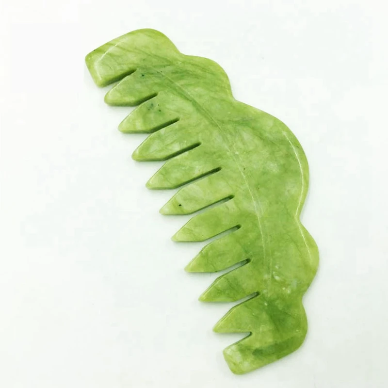 Скребок для гуаши натуральный камень искусственная расческа инструмент