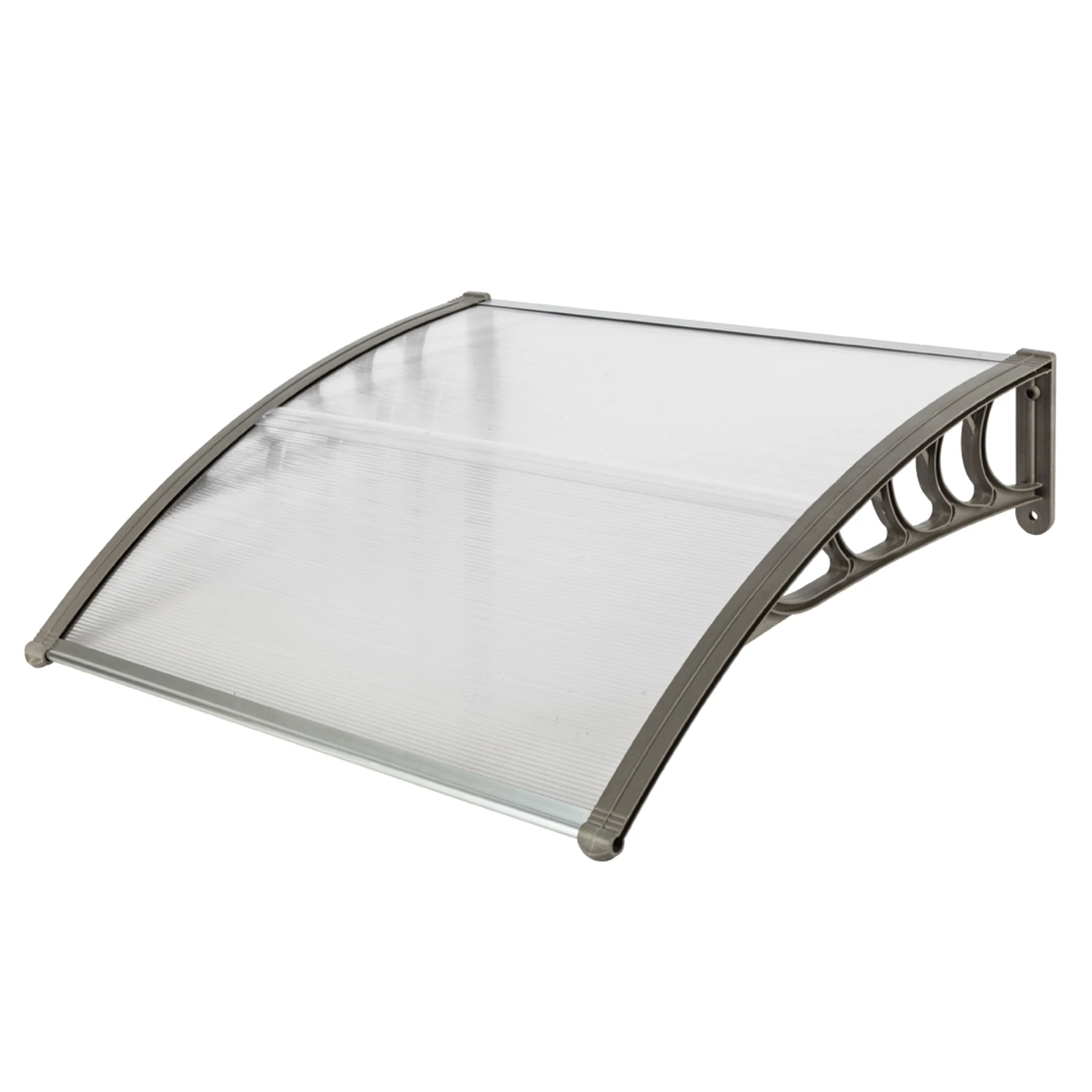 

100X100DIY Windows And Doors Awnings Shade Window Door Sun Canopy Hollow Sheet Awning Protection Rain Roof Gazebo For Garden HWC
