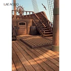 Laeacco старые ретро деревянные корабли декор Пиратская навигация детский мультфильм Вечеринка фото фон для фотостудии