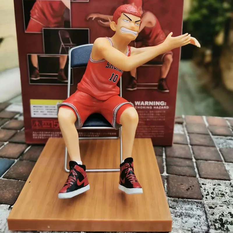 Аниме масштаб 1/8 окрашенная фигурка Slam Dunk сидящий Ver. Фигурка баскетбольной