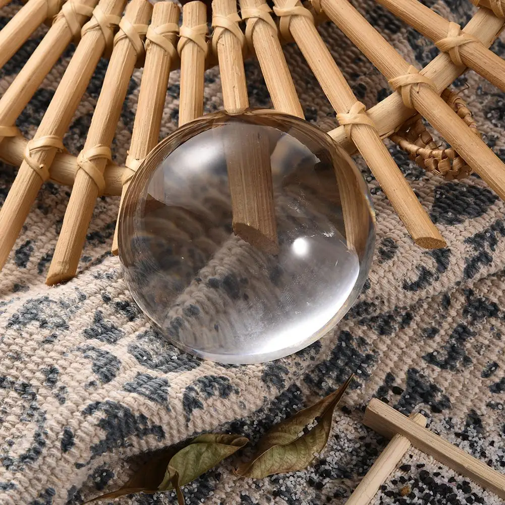 Увеличительное стекло пресс папье Купольные лупы полухрустальный шар 80 мм