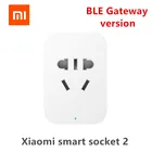 Оригинальная смарт-розетка Xiaomi с Wi-Fi, 2 штекера, версия шлюза bluetooth, дистанционное управление, работает с приложением Xiaomi Smart Home Mijia Mi home