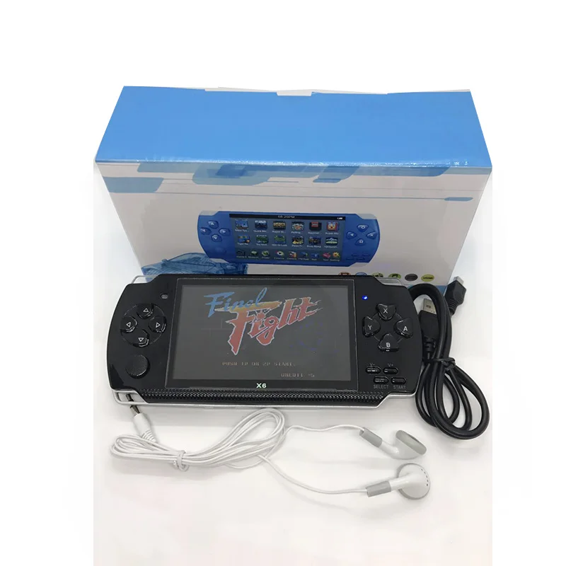 Портативные портативные игровые приставки 8G 4 3 дюйма mp4 консоль для видеоигр 10000