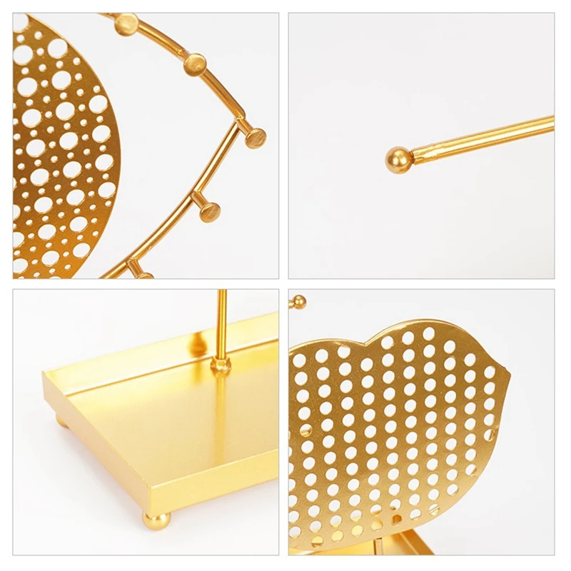 

Jewelry Display Stand Holder with Unique Design of Eyes and Mouth,Bracelet & Necklace Jewelry Organizer Display Rack