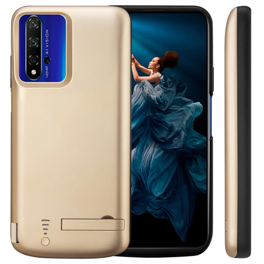 Nova 5t 5000mAh Чехол для аккумулятора huawei 5T внешний аккумулятор дополнительный чехол