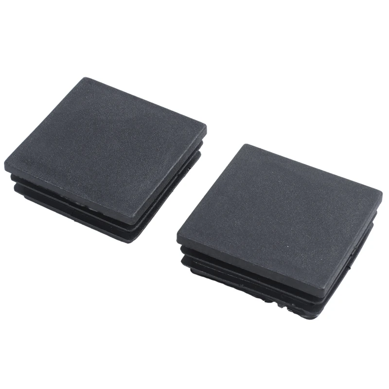 Пластиковые квадратные концевые заглушки для труб трубные вставки 50x50 мм 30 шт.