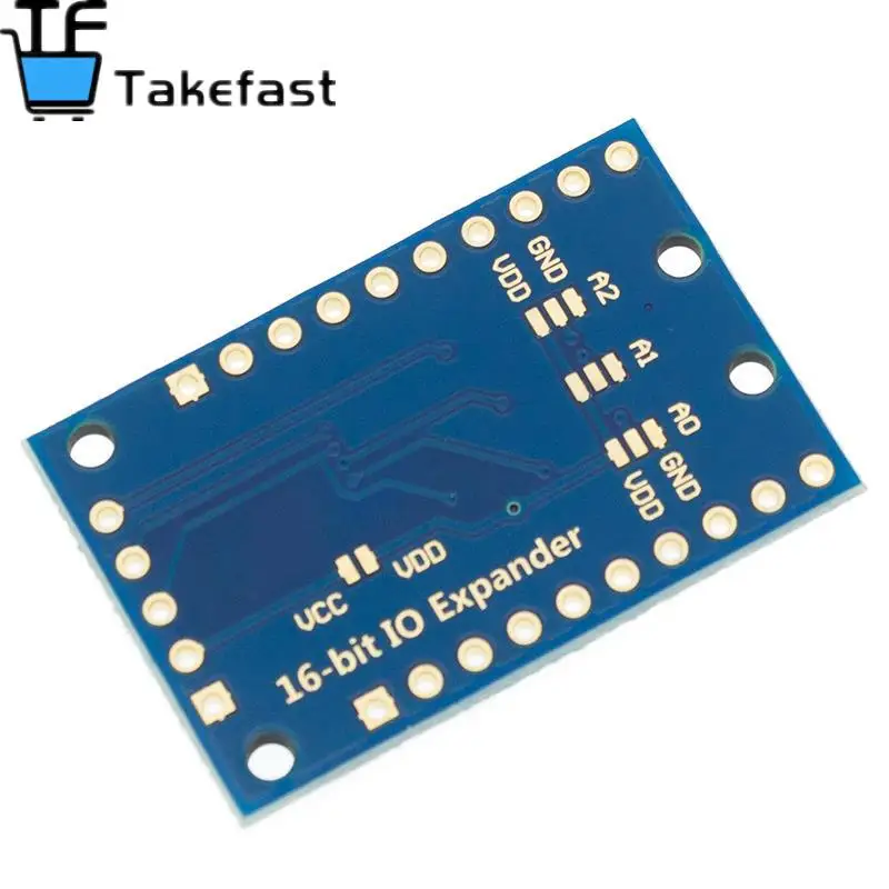 Плата расширения порта ввода-вывода PCF8575 10 шт. 2 5-5 5 В постоянного тока I2C