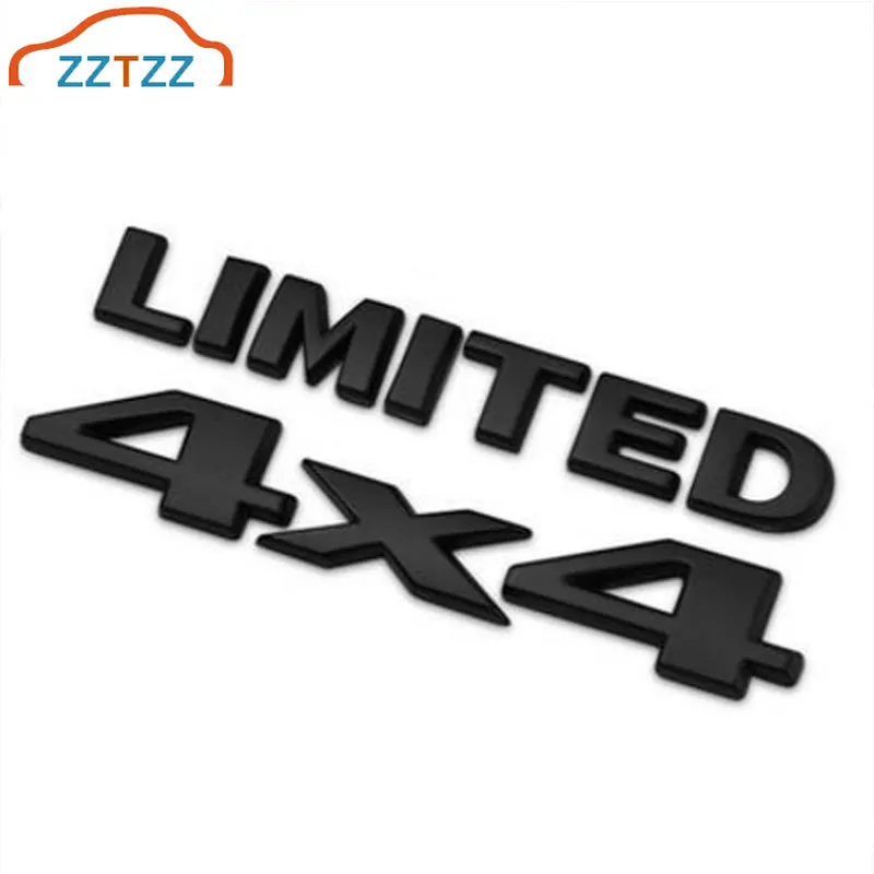4X4 + Ограниченная серия хромированный логотип 3d наклейка эмблема табличка значок