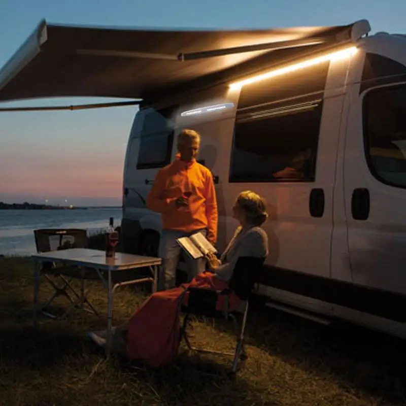 Светодиодный RV лампа для навеса Водонепроницаемый морской караван Camper наружный крыльцо Кемпинг лампа подходит для использования 12 В моделей, таких как RV Yacht