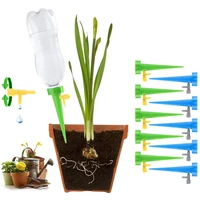 246810pcs auto drip irrigation watering system automatic watering spike for plants flower indoor household waterers bottle