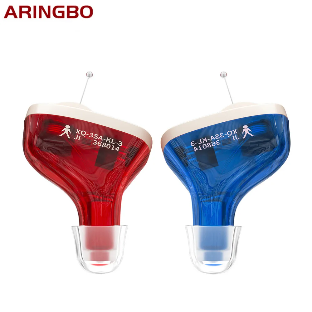 Супер миниатюрные беспроводные слуховые аппараты Aringbo CIC Невидимый слуховой