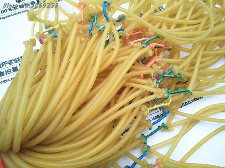 10 шт. мощная Резиновая лента для рыбалки и охоты высококачественные латексные