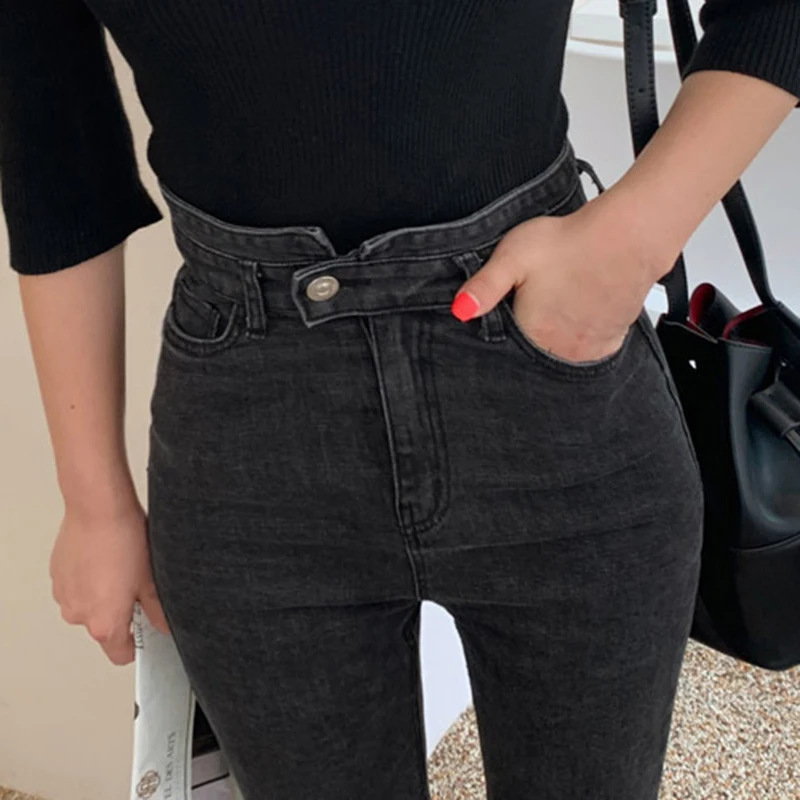 

CMAZ Jeans For Women Korean Style