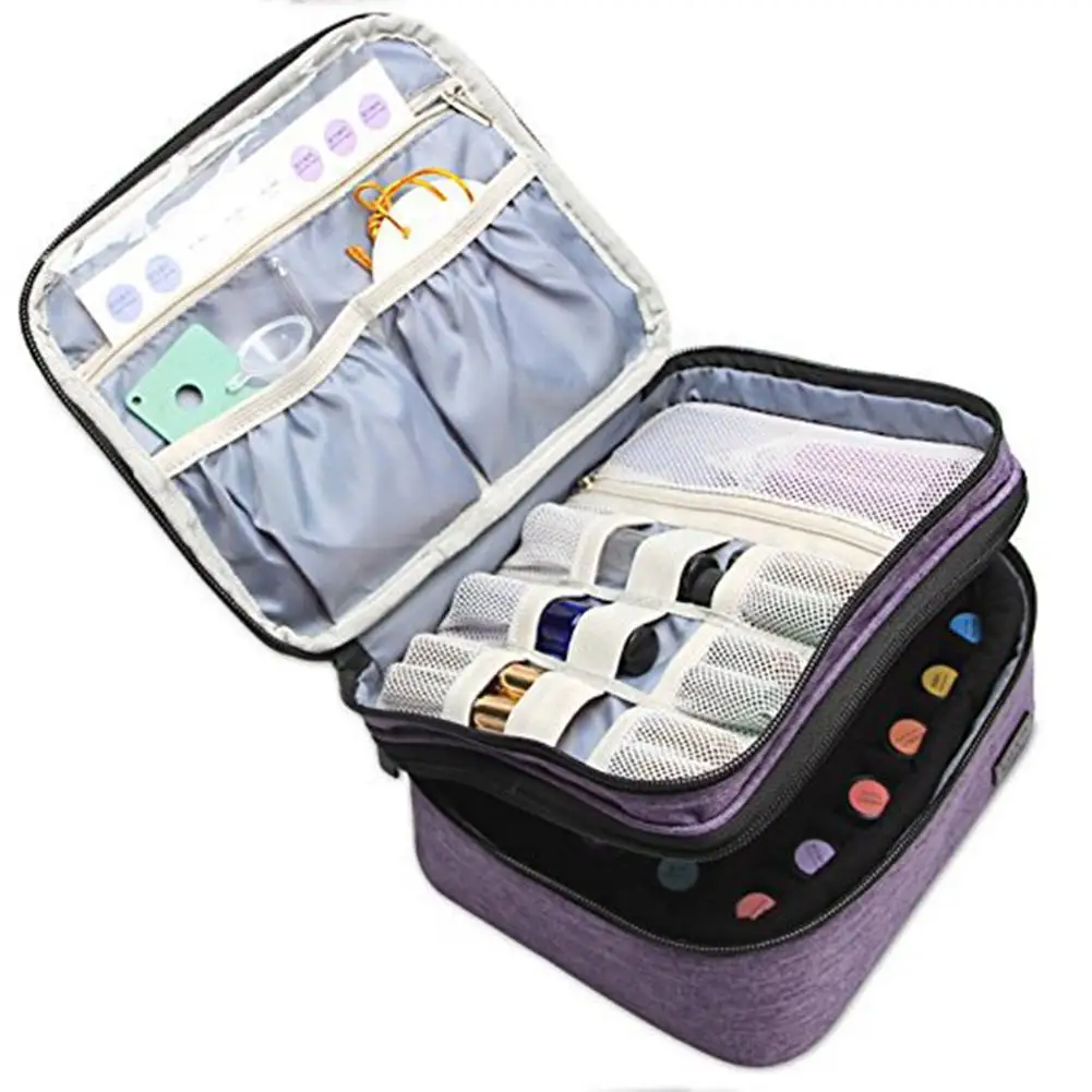 Нетканая 30 бутылок эфирное масло сумка для хранения доставка производится в