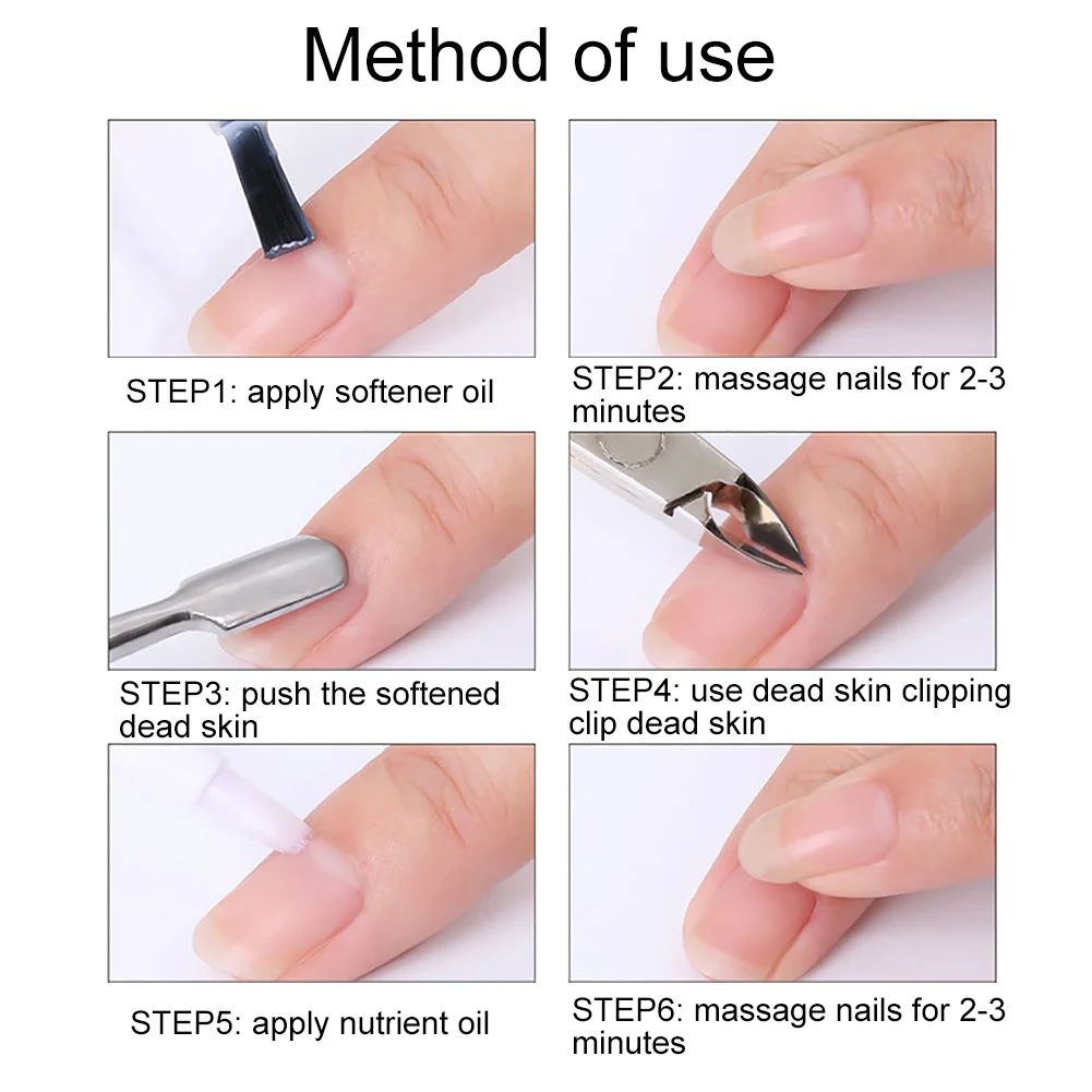 Нержавеющая сталь Маникюр нейл-арта кусачки для кутикулы отделка жесткий