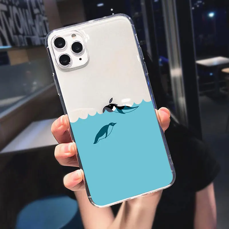 Фото Мягкий чехол для iPhone 12 Pro Max 11 XS XR 6s 7 8 Plus Мобильные телефоны и аксессуары Мягкий чехол для iPhone 12 Pro Max 11 XS XR 6s 7 8 Plus Мобильные телефоны и аксессуары