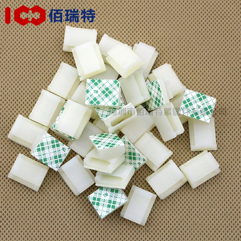 Самоклеящиеся проволока крепления основания фиксирующий Зажим кабельный зажим