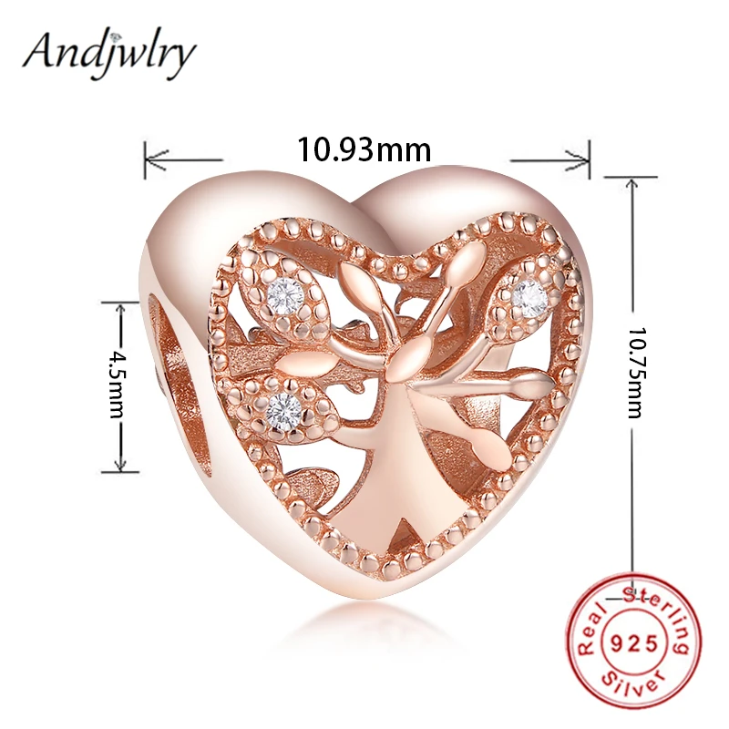 Женское серебряное украшение в виде сердца подходящее для браслета из серебра 925
