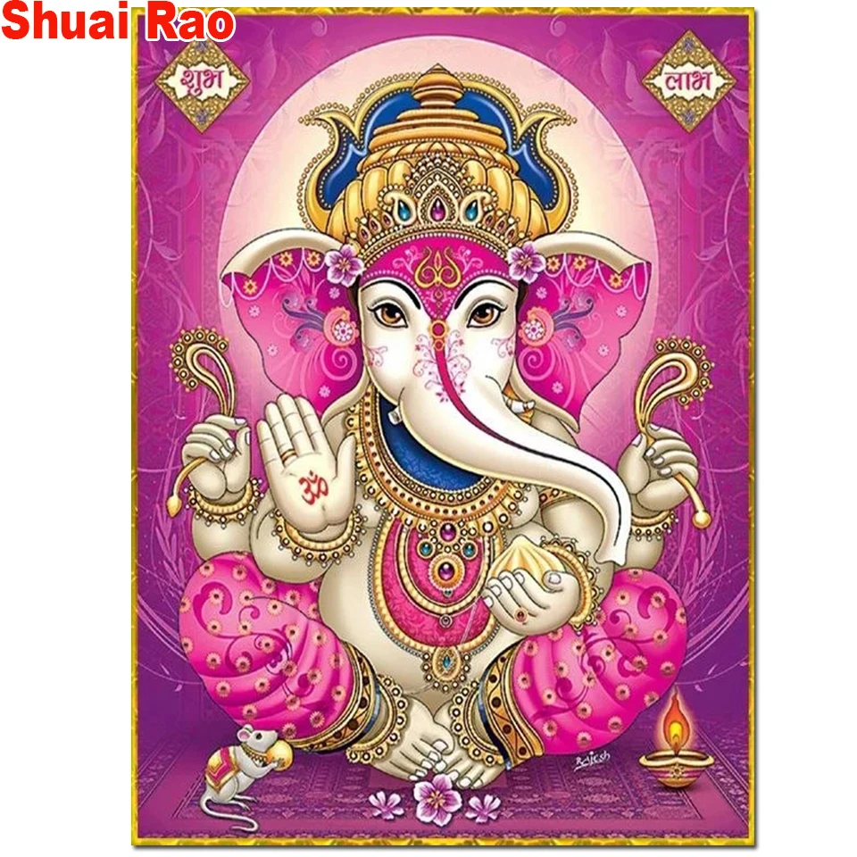 Ganesha 5d алмазная вышивка своими руками новая картина крестиком полный квадрат для