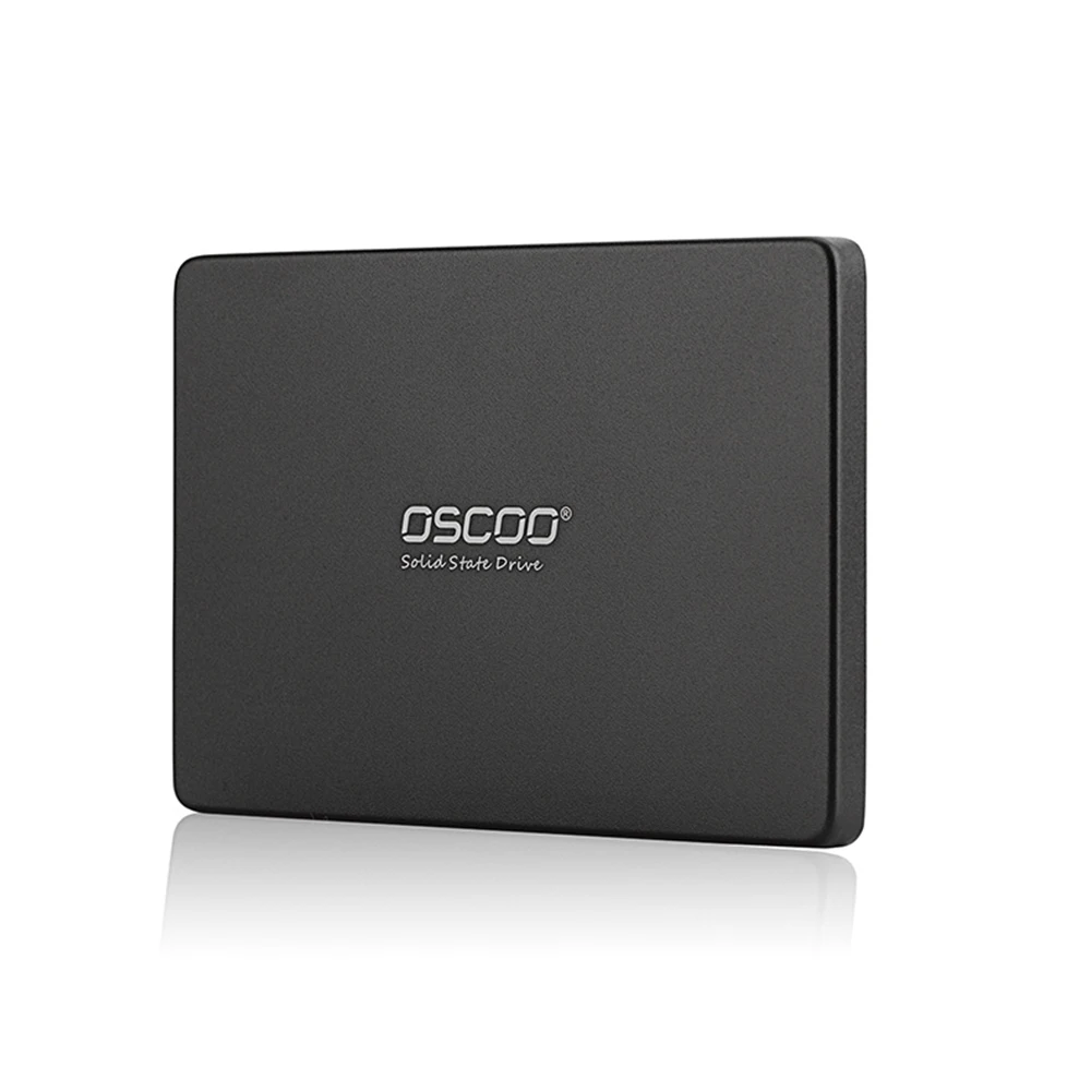 Новый Oscoo SSD 120 ГБ 240 480 2 5 дюймов SATAIII черный металлический чехол 3D NAND Flash Внутренний