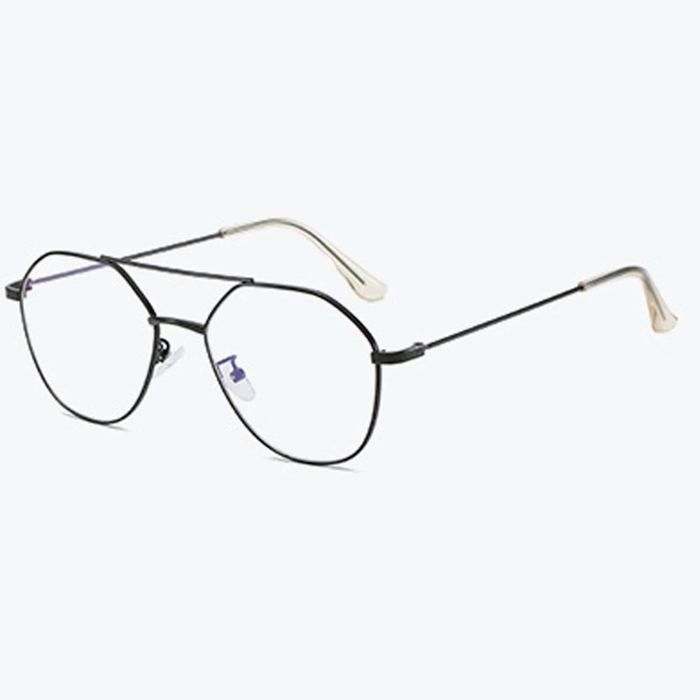 

Women Men Polygon Full-rim Ultralight Retro Round Eyeglasses Frame Can Custom Made with Myopic -1 To-6 and Presbyoic +1 to +4