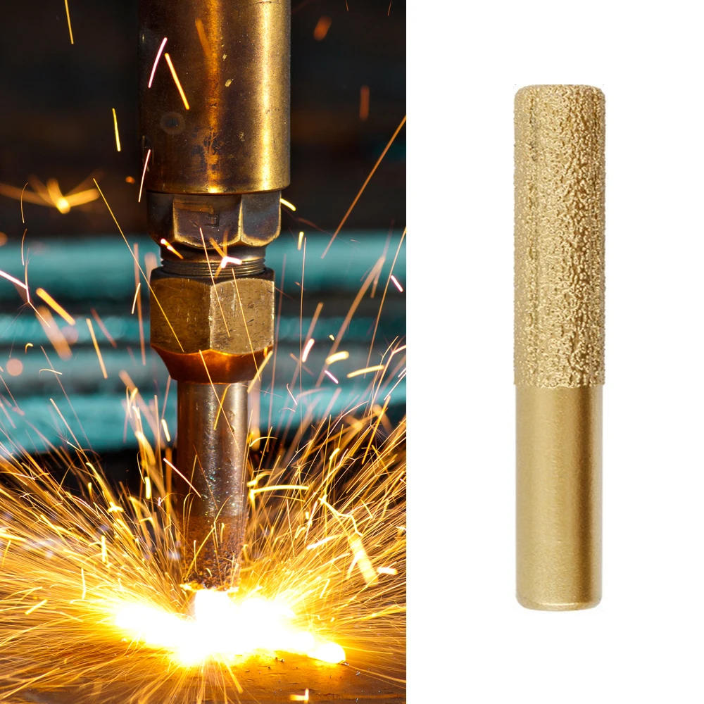 

6.35/12.7MM Brazed Quartz Stone Seam Straight Knife Trimming Machine Countertop Seamless Splicing Knife Head Milling Cutter Tool